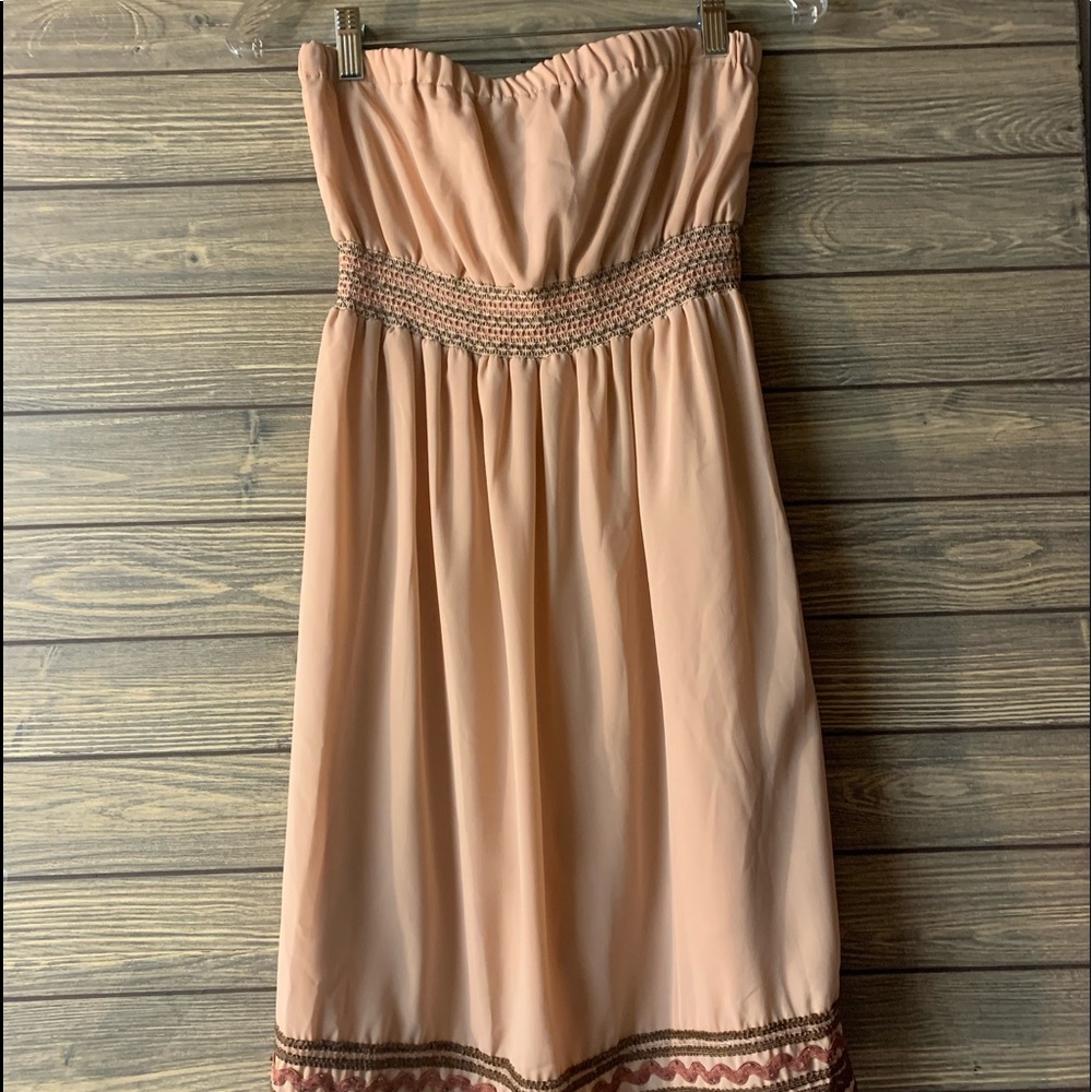 Charlotte Russe strapless‎ dress